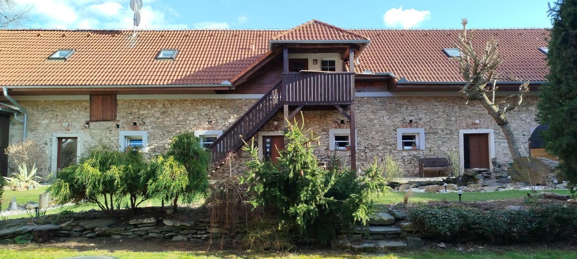 Statek Kloubek Lägenhet Chabičovice Exteriör bild