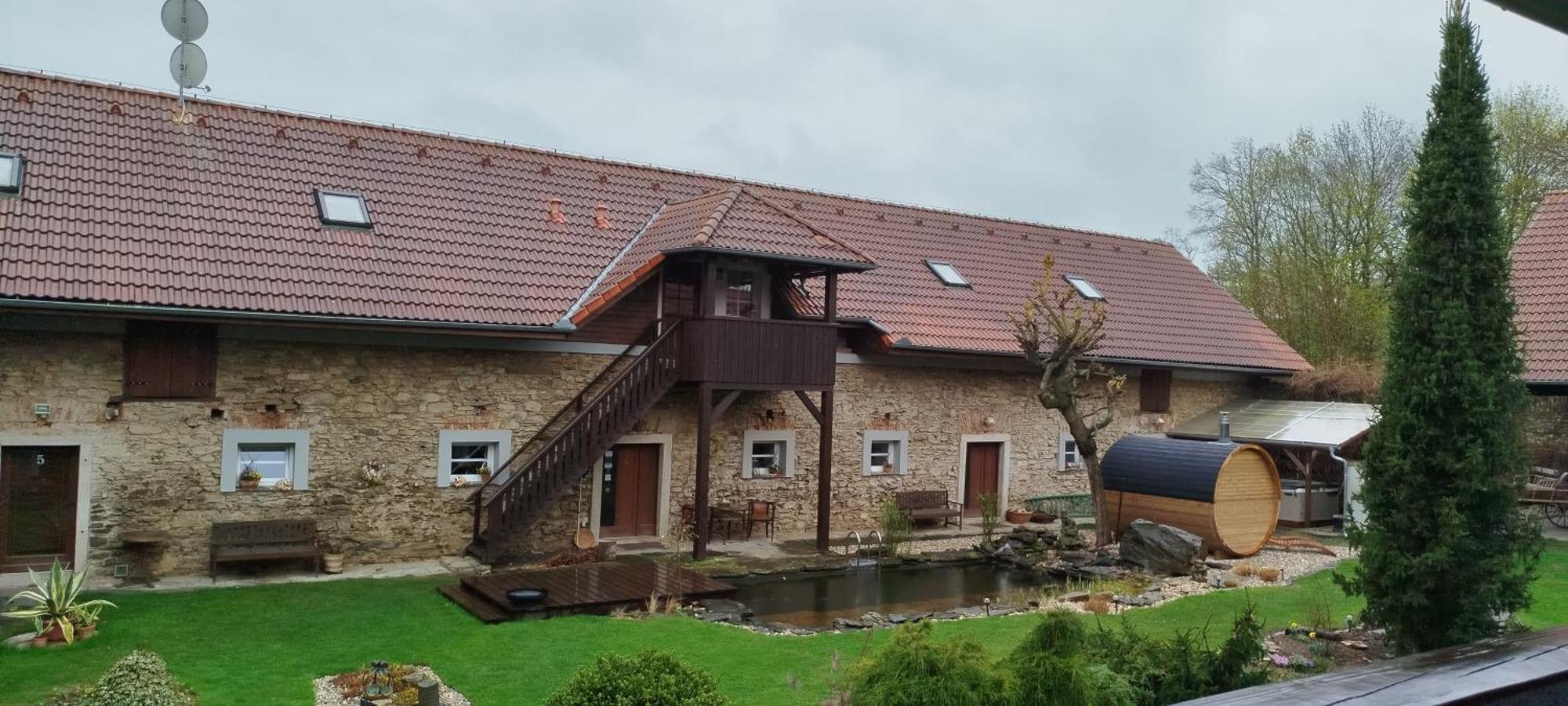 Statek Kloubek Lägenhet Chabičovice Exteriör bild
