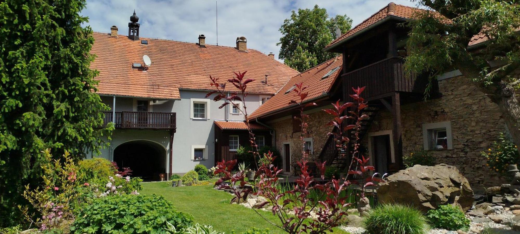 Statek Kloubek Lägenhet Chabičovice Exteriör bild